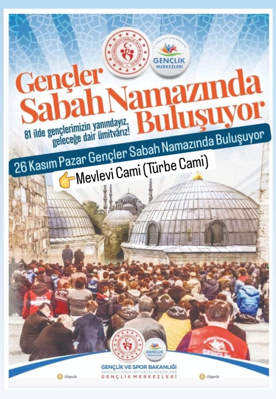 Afyonkarahisar Gençliği Şafak Buluşmasına Katılıyor